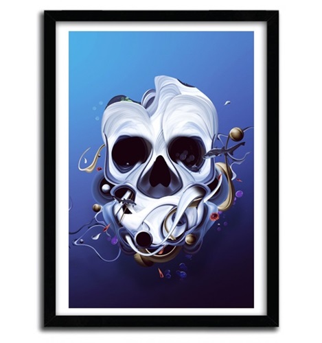 Organic Skull  by David Delin