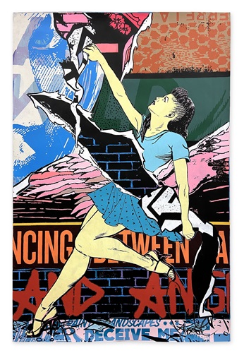 Dancing Between Angels (First Edition) by Faile