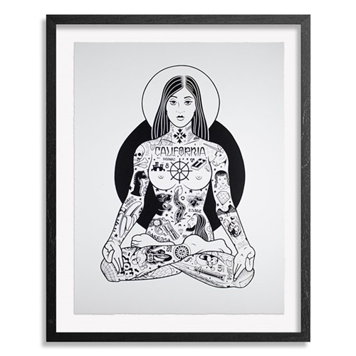 Yogini (18 x 24 Inch Edition) by Mike Giant