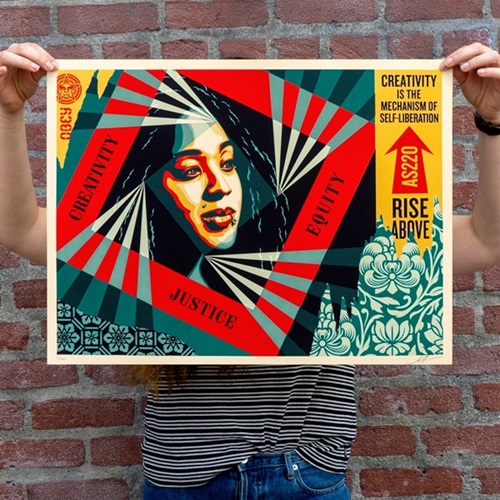 Creativity, Equity, Justice  by Shepard Fairey