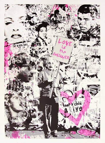 Keep A Child Alive  by Mr Brainwash