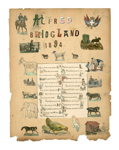 Found Art: Alphabet  by Peter Blake