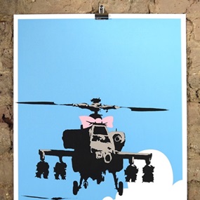 Happy Choppers (Unsigned) by Banksy