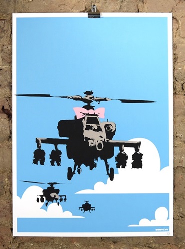 Happy Choppers (Unsigned) by Banksy