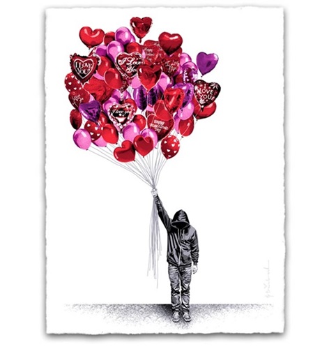 Love Is In The Air  by Mr Brainwash