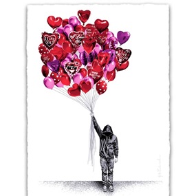 Love Is In The Air by Mr Brainwash