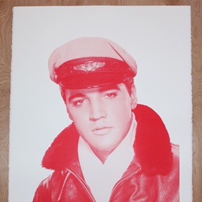 Crazy About Elvis (Red) by Tim Oliveira