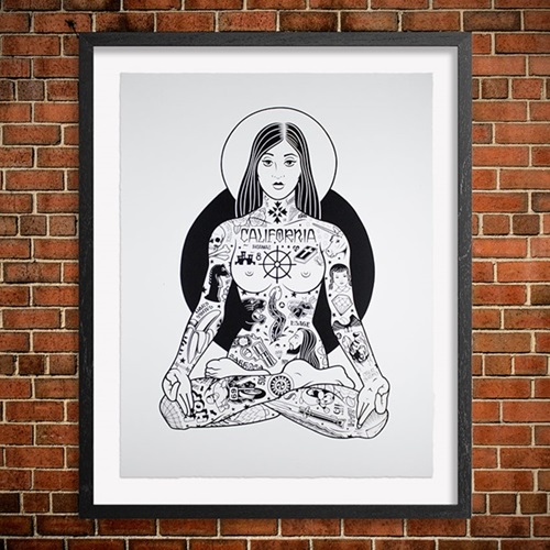 Yogini (34 x 44 Inch Edition) by Mike Giant