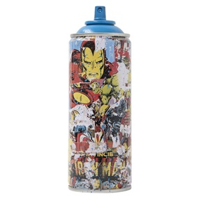 Iron Man - Metal Spray Can (First Edition) by Mr Brainwash