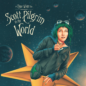 Scott Pilgrim vs The World (Green Hair) by Matt Ryan Tobin