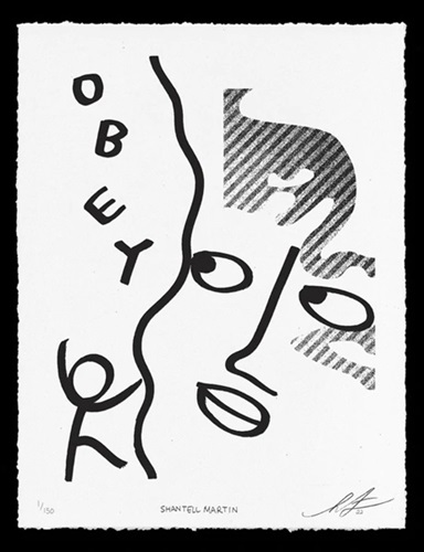 Obey More  by Shepard Fairey | Shantell Martin
