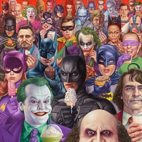 Batmania (Paper) by Alex Gross