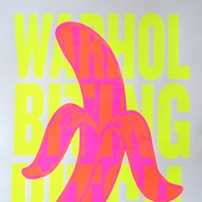 Warhol Biting Bitch (Yellow) by Shuby