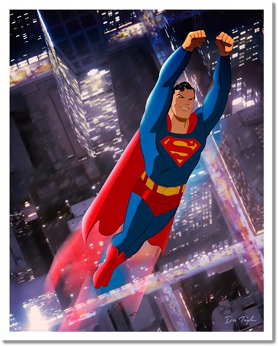 Superman - Night  by Des Taylor