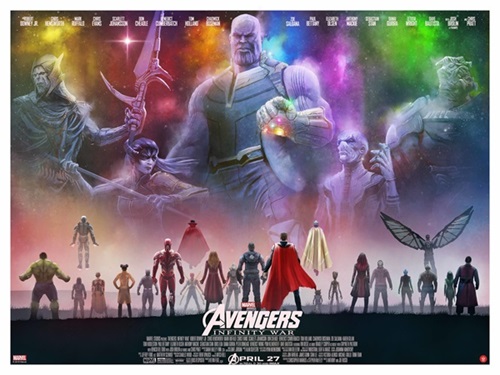 Avengers Infinity War  by Andy Fairhurst