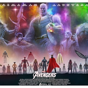 Avengers Infinity War by Andy Fairhurst