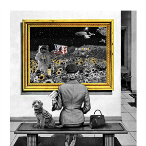 Hollymoon (Diamond Dust) by Mr Brainwash