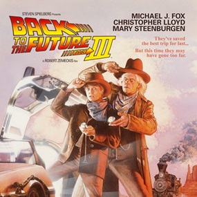 Back To The Future Part III (Variant) by Drew Struzan