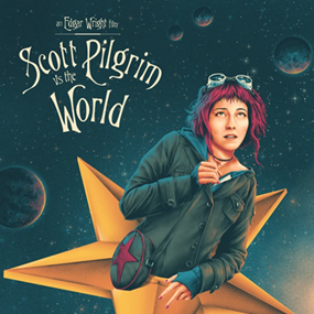 Scott Pilgrim vs The World (Pink Hair) by Matt Ryan Tobin