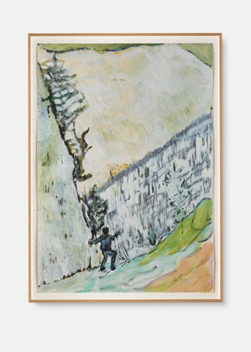 D1-2 Couloir 2  by Peter Doig