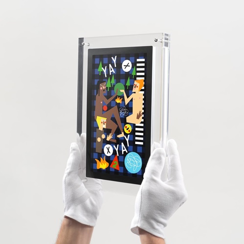 Digital Blue (First Edition) by Nina Chanel Abney