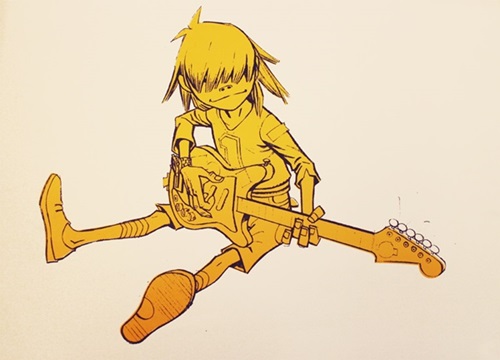 Noodle (Unsigned) by Jamie Hewlett