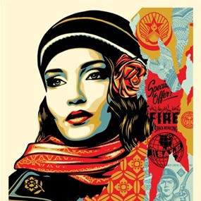 Obey Fire Sale by Shepard Fairey