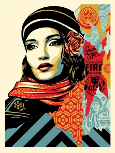 Obey Fire Sale  by Shepard Fairey