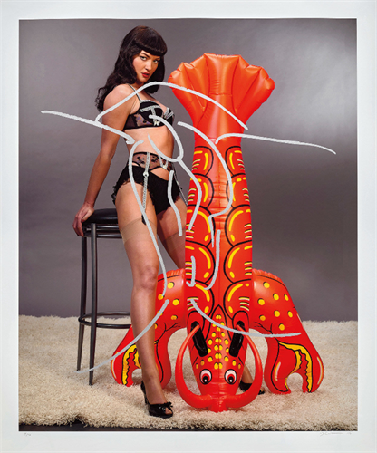 Girl With Lobster (2014 Edition) by Jeff Koons