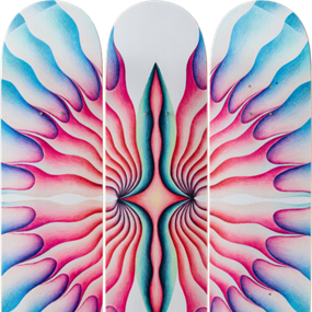 Butterfly Skateboard by Judy Chicago