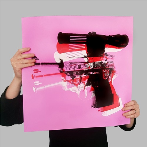 Warhol Meets Megatron (Pink) by Copyright