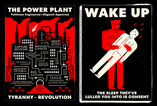 The Power Plant & Lulled To Sleep  by Cleon Peterson