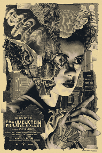 The Bride Of Frankenstein (GID Variant) by Anthony Petrie