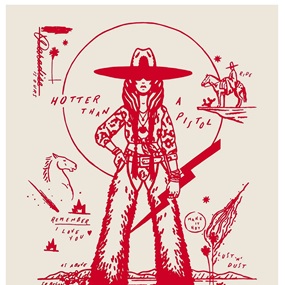 Hotter Than A Pistol (First Edition) by Saint No