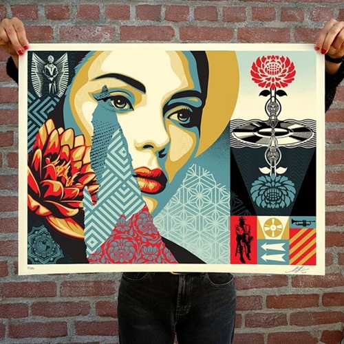 Harmonious Elements  by Shepard Fairey