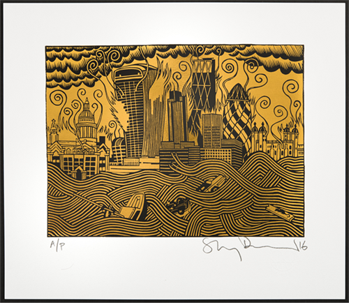 The Contagion Of New Troy (Gold (The Gilding Of New Troy)) by Stanley Donwood