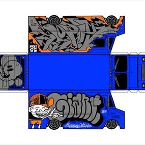 Box Van (Blue) by Mike Giant