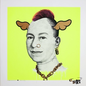 More Punk Than You Punk (Gold Wings) by D*Face