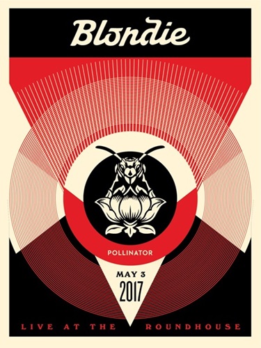 Live At The Roundhouse (Black) by Shepard Fairey