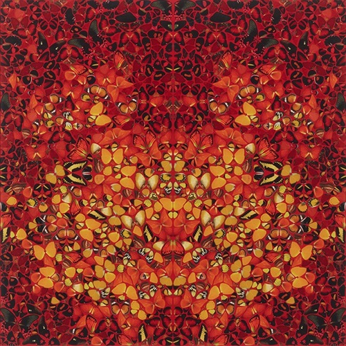 The Elements - Fire  by Damien Hirst