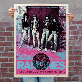 Ramones 50th by Shepard Fairey