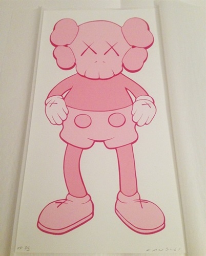 Companion Print (Pink) by Kaws