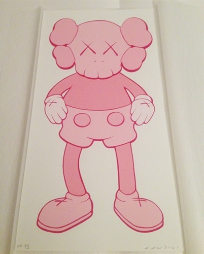 Companion Print (Pink) by Kaws