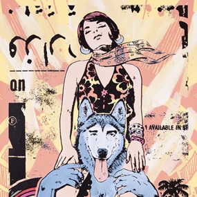 Paradise (Yellow) by Faile