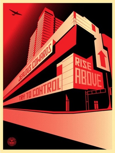 CAC Annual Benefit Poster  by Shepard Fairey
