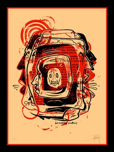 Paradox (Red) by Dave Kinsey
