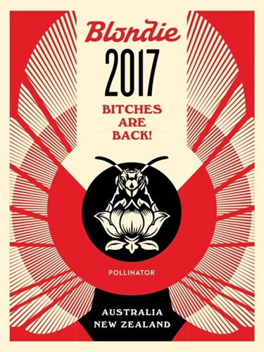 Bitches Are Back!  by Shepard Fairey