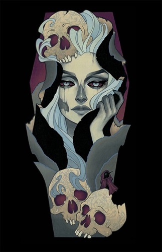 Death Shroud (Hand-Embellished) by Glenn Arthur