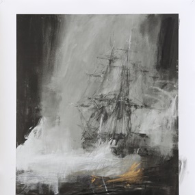 Seascape With Charcoal by Jake Wood-Evans