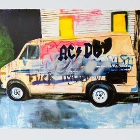 Fuck Trump (Hand-Embellished) by Thrush Holmes